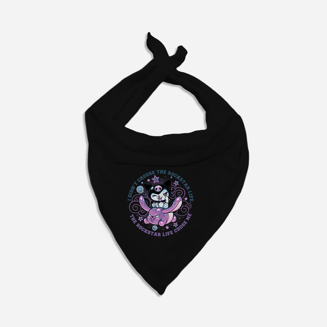 Cute Little Rockstar-Dog-Bandana-Pet Collar-glitchygorilla