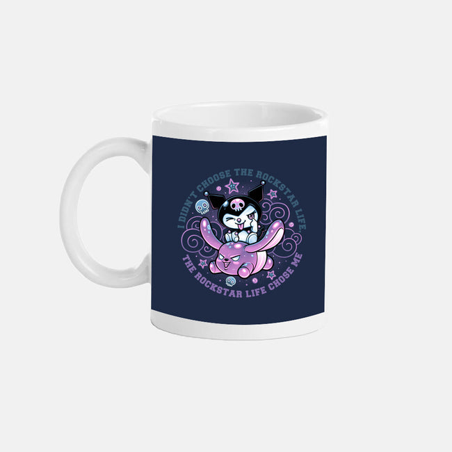 Cute Little Rockstar-None-Mug-Drinkware-glitchygorilla