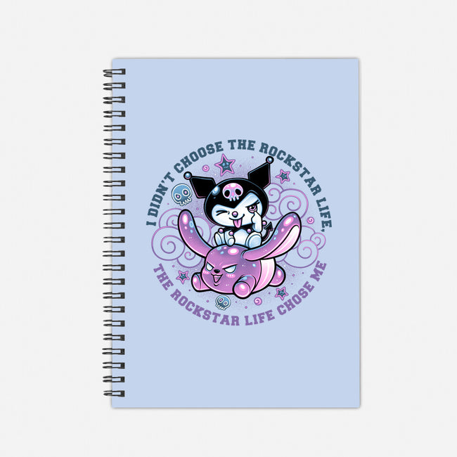 Cute Little Rockstar-None-Dot Grid-Notebook-glitchygorilla