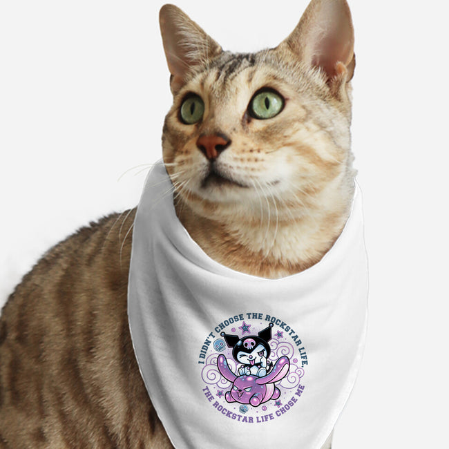 Cute Little Rockstar-Cat-Bandana-Pet Collar-glitchygorilla