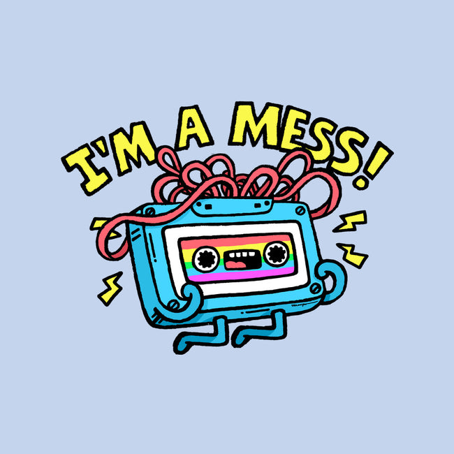 A Mess In The 90s-Unisex-Basic-Tee-Wenceslao A Romero