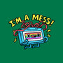 A Mess In The 90s-Unisex-Zip-Up-Sweatshirt-Wenceslao A Romero