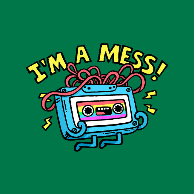A Mess In The 90s-None-Glossy-Sticker-Wenceslao A Romero