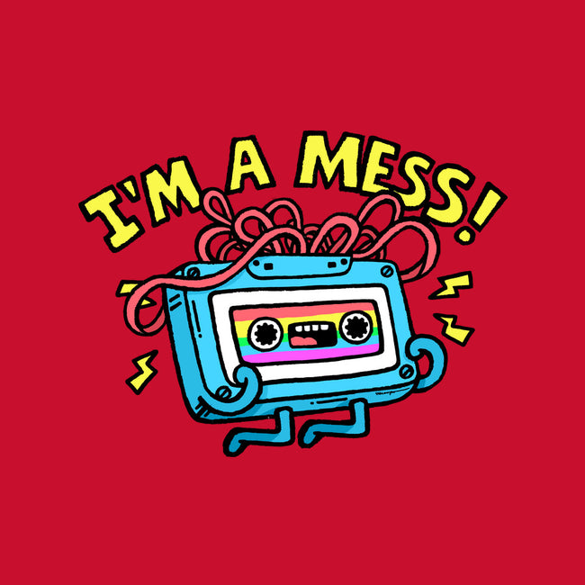 A Mess In The 90s-Youth-Crew Neck-Sweatshirt-Wenceslao A Romero