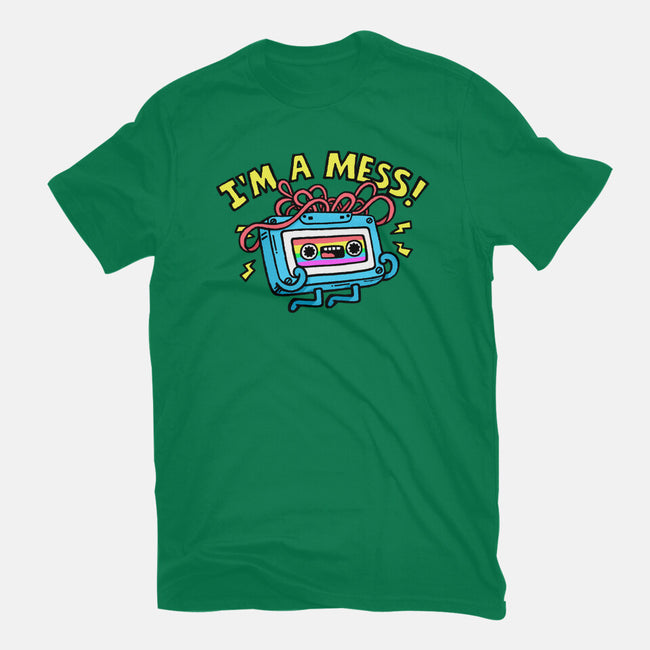 A Mess In The 90s-Unisex-Basic-Tee-Wenceslao A Romero