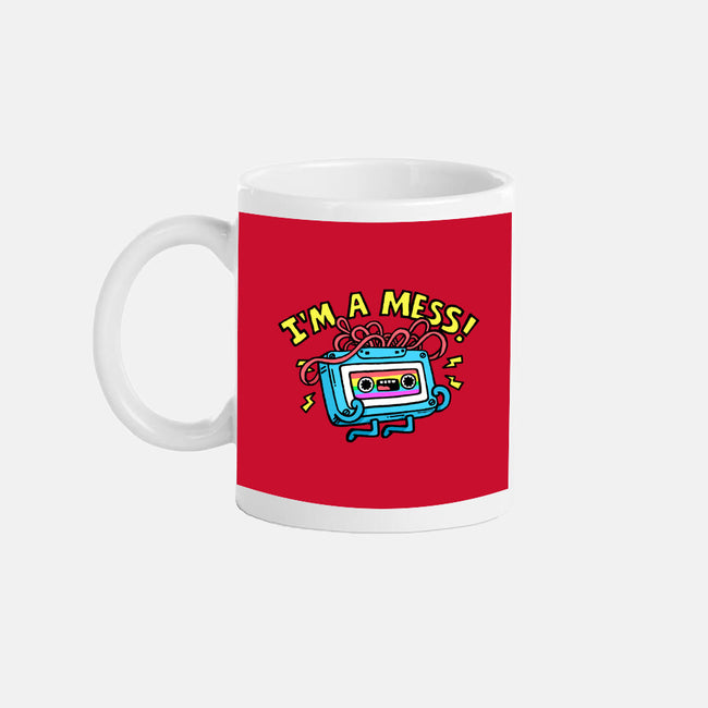 A Mess In The 90s-None-Mug-Drinkware-Wenceslao A Romero