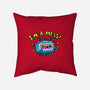 A Mess In The 90s-None-Removable Cover-Throw Pillow-Wenceslao A Romero