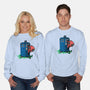 Greenpool-Unisex-Crew Neck-Sweatshirt-Wenceslao A Romero