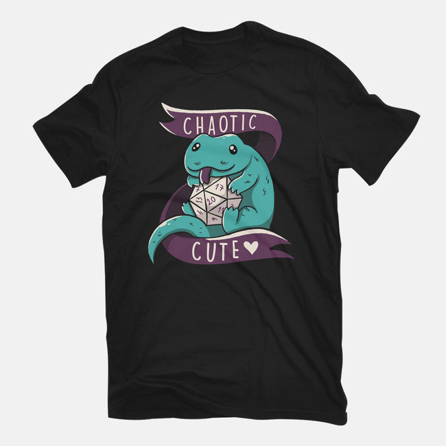 Chaotic Cute RPG Dragon-Womens-Fitted-Tee-tobefonseca