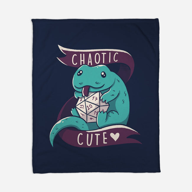 Chaotic Cute RPG Dragon-None-Fleece-Blanket-tobefonseca