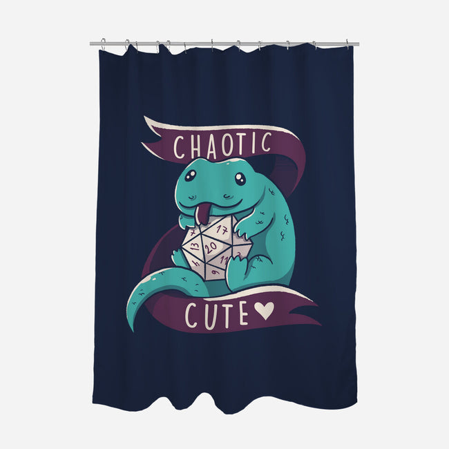 Chaotic Cute RPG Dragon-None-Polyester-Shower Curtain-tobefonseca