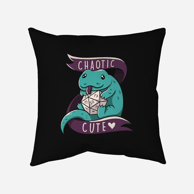 Chaotic Cute RPG Dragon-None-Removable Cover-Throw Pillow-tobefonseca