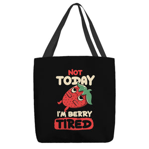 Berry Tired Funny Strawberry