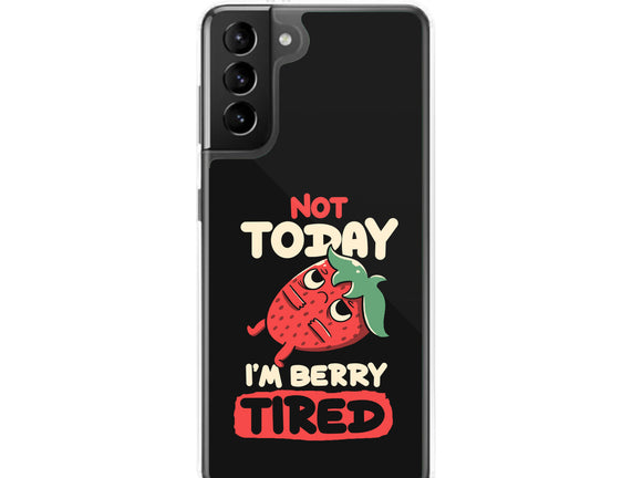 Berry Tired Funny Strawberry