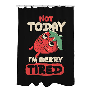 Berry Tired Funny Strawberry