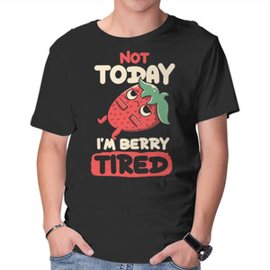 Berry Tired Funny Strawberry