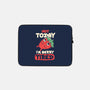 Berry Tired Funny Strawberry-None-Zippered-Laptop Sleeve-tobefonseca