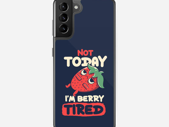 Berry Tired Funny Strawberry