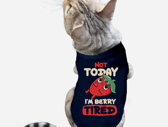 Berry Tired Funny Strawberry