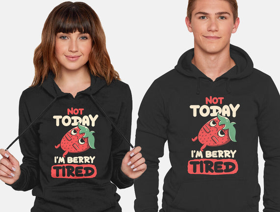 Berry Tired Funny Strawberry