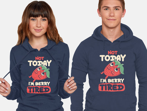 Berry Tired Funny Strawberry