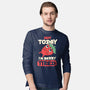 Berry Tired Funny Strawberry-Mens-Long Sleeved-Tee-tobefonseca