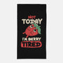 Berry Tired Funny Strawberry-None-Beach-Towel-tobefonseca