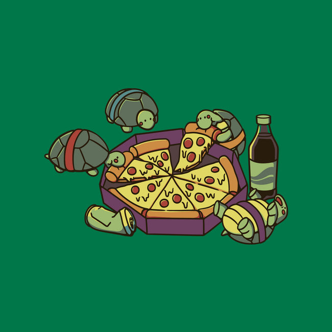 Teenage Turtle Pizza Lover-None-Beach-Towel-tobefonseca