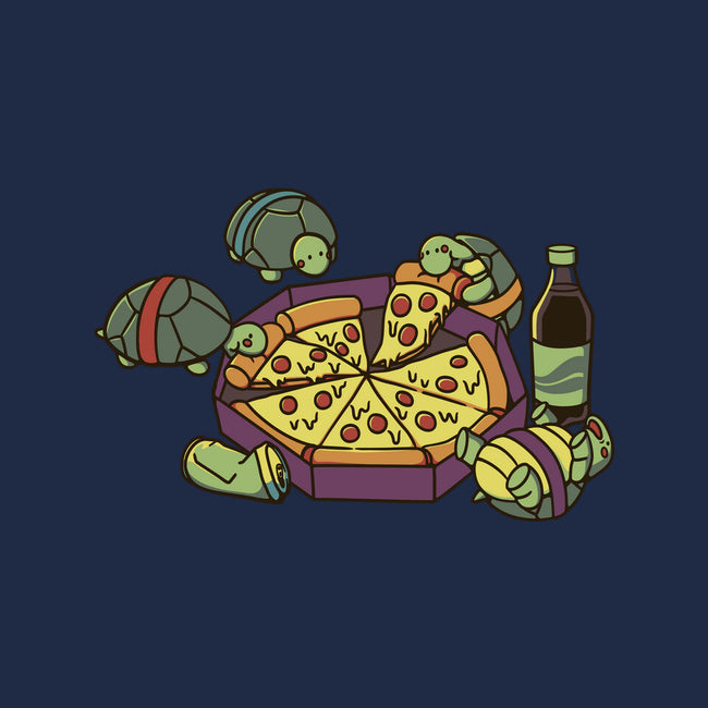 Teenage Turtle Pizza Lover-None-Beach-Towel-tobefonseca