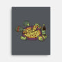 Teenage Turtle Pizza Lover-None-Stretched-Canvas-tobefonseca