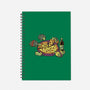 Teenage Turtle Pizza Lover-None-Dot Grid-Notebook-tobefonseca