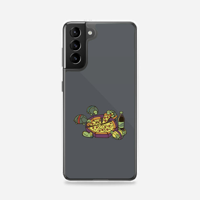 Teenage Turtle Pizza Lover-Samsung-Snap-Phone Case-tobefonseca