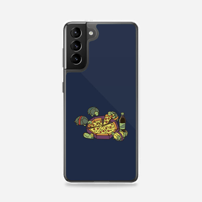 Teenage Turtle Pizza Lover-Samsung-Snap-Phone Case-tobefonseca