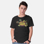 Teenage Turtle Pizza Lover-Mens-Basic-Tee-tobefonseca