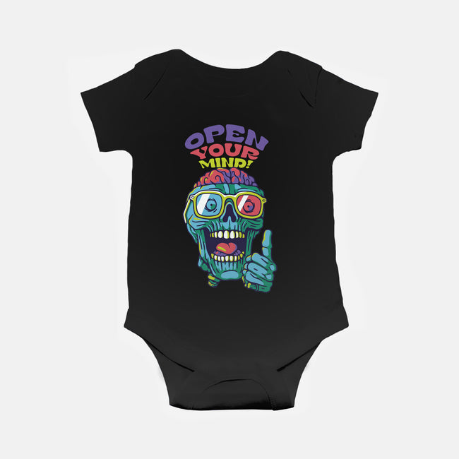Just Be Open Minded-Baby-Basic-Onesie-tobefonseca