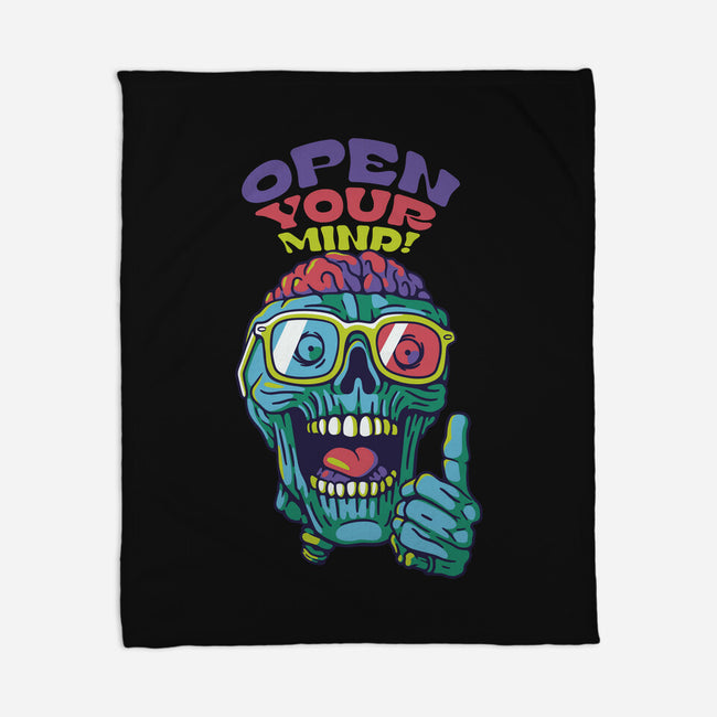 Just Be Open Minded-None-Fleece-Blanket-tobefonseca