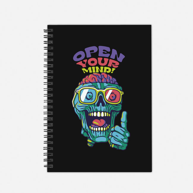 Just Be Open Minded-None-Dot Grid-Notebook-tobefonseca