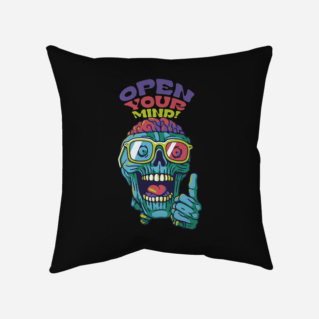 Just Be Open Minded-None-Non-Removable Cover w Insert-Throw Pillow-tobefonseca