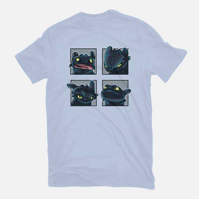 Dragon Emotions-Mens-Heavyweight-Tee-nickzzarto