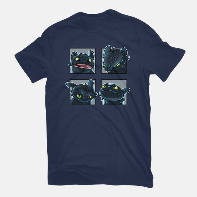 Dragon Emotions-Unisex-Basic-Tee-nickzzarto