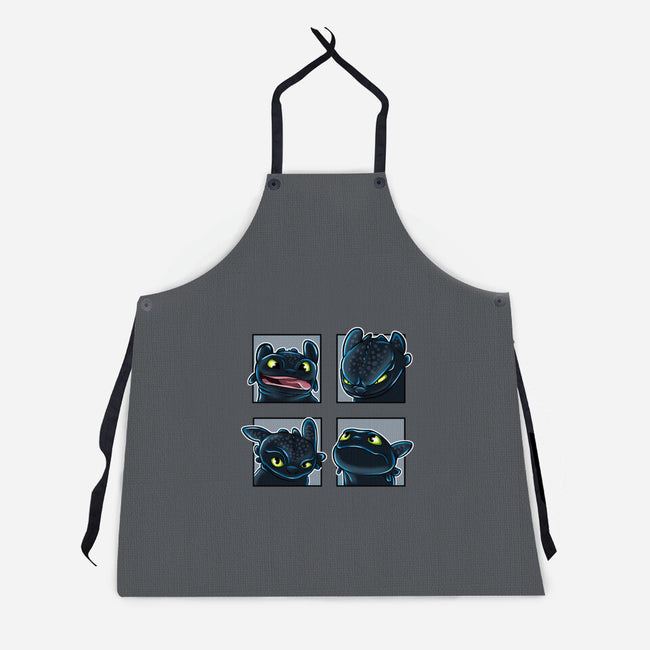 Dragon Emotions-Unisex-Kitchen-Apron-nickzzarto