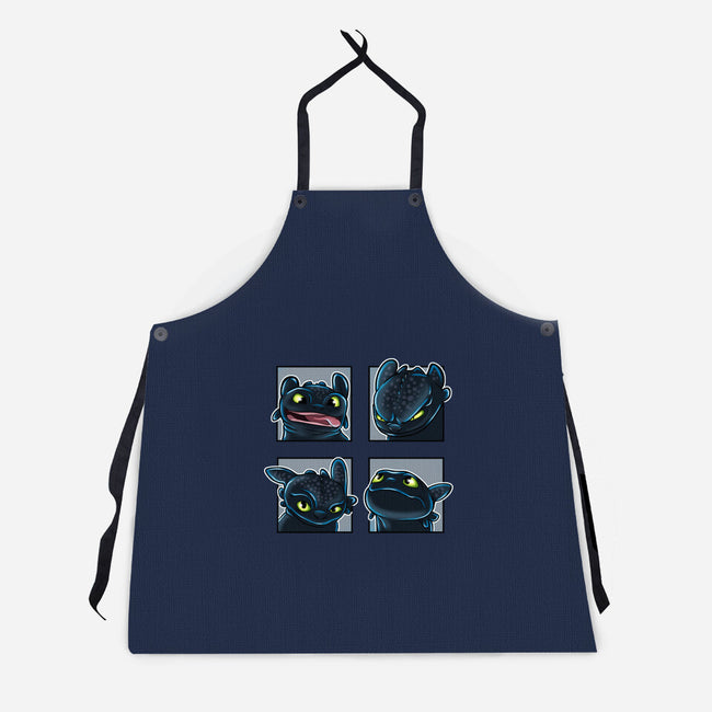 Dragon Emotions-Unisex-Kitchen-Apron-nickzzarto