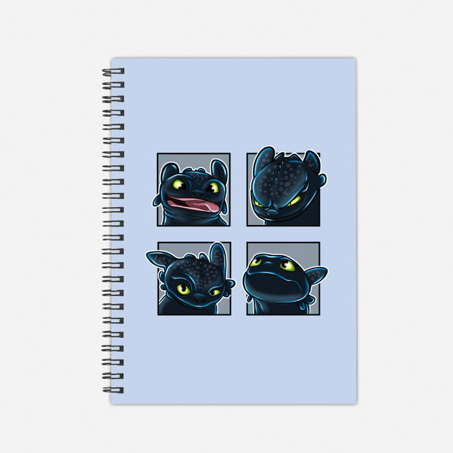 Dragon Emotions-None-Dot Grid-Notebook-nickzzarto