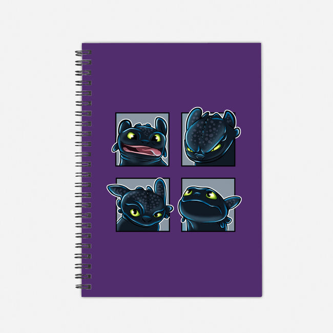 Dragon Emotions-None-Dot Grid-Notebook-nickzzarto