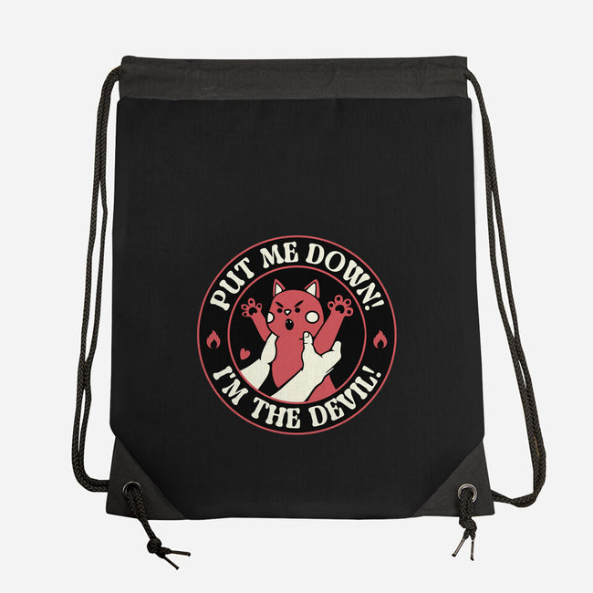 Put Me Down-None-Drawstring-Bag-tobefonseca