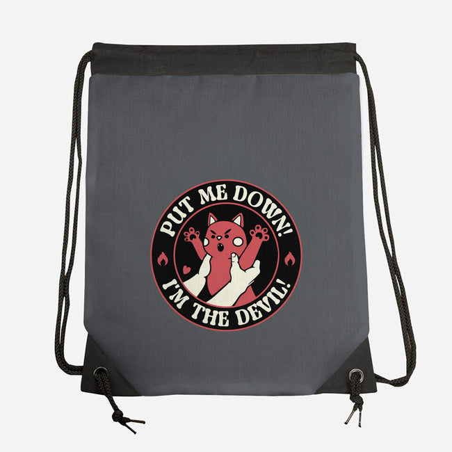 Put Me Down-None-Drawstring-Bag-tobefonseca