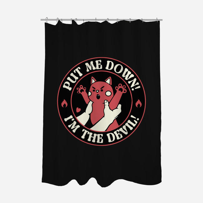 Put Me Down-None-Polyester-Shower Curtain-tobefonseca
