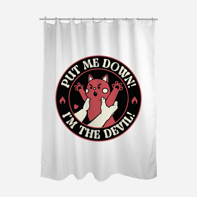 Put Me Down-None-Polyester-Shower Curtain-tobefonseca