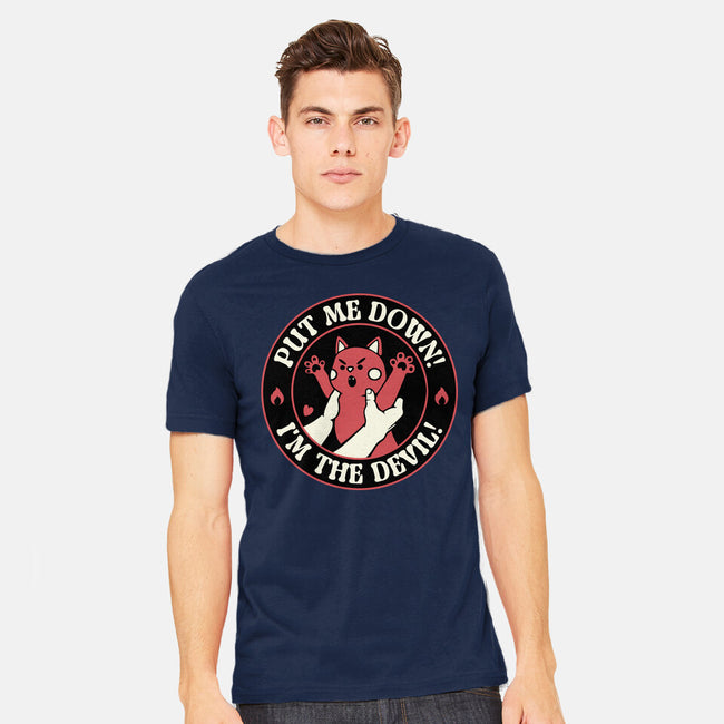 Put Me Down-Mens-Heavyweight-Tee-tobefonseca