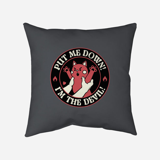 Put Me Down-None-Non-Removable Cover w Insert-Throw Pillow-tobefonseca